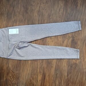 Athleta Elation Tights Leggings Animal Beige Small Nwt 883647